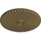 Ekena Millwork Shakuras Ceiling Medallion (For Canopies up to 5 1/2"), Hnd-Painted Mississippi Mud, 29 1/2"OD x 2"P CM30SHMMF - alternate 3